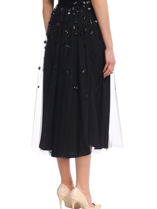 Чёрная юбка MAX MARA: фото 4 - Invogue